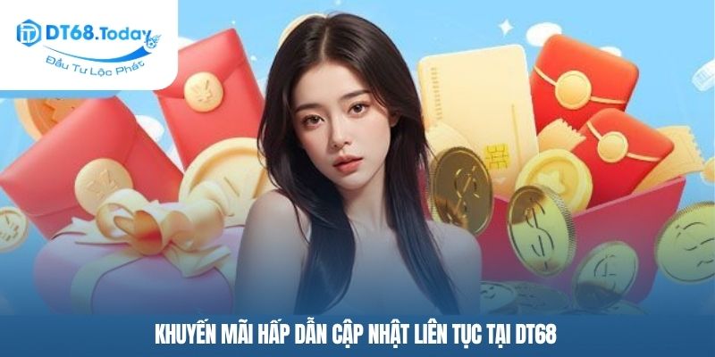 Khuyến mãi hấp dẫn cập nhật liên tục tại DT68