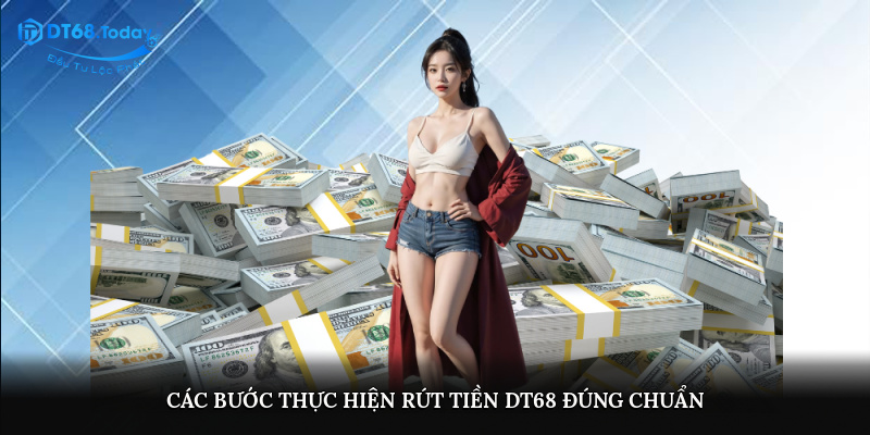 Các bước thực hiện rút tiền DT68 đúng chuẩn