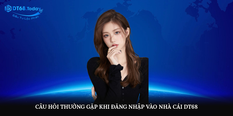 Câu hỏi thường gặp khi đăng nhập vào nhà cái DT68