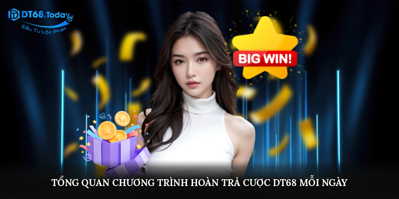 Tổng quan chương trình hoàn trả cược DT68 mỗi ngày