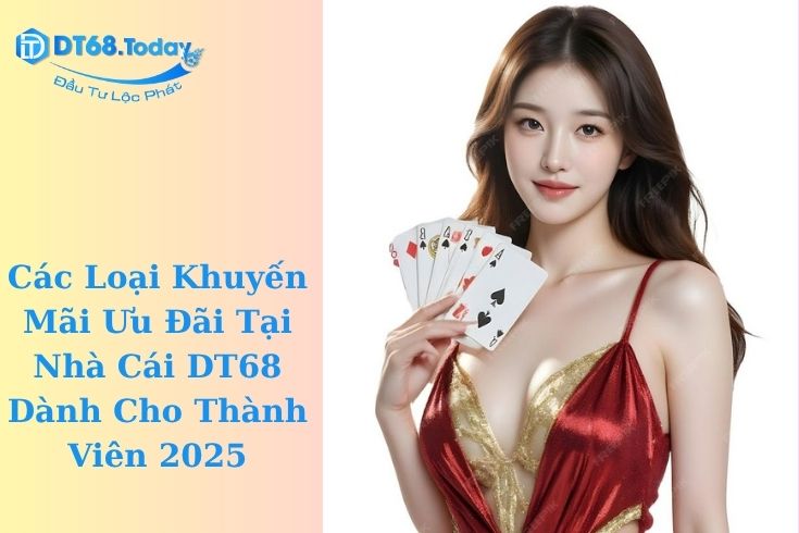 Các Loại Khuyến Mãi Ưu Đãi Tại Nhà Cái DT68 Dành Cho Thành Viên 2025